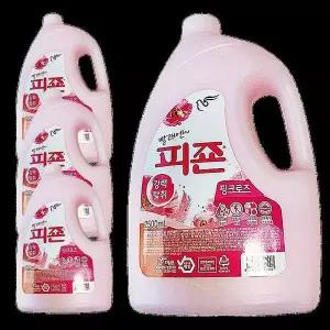 [셀러허브]피죤 섬유유연제 핑크로즈 4개 2500ml (S47550673)