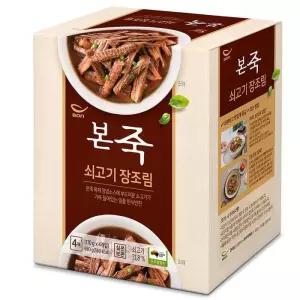 본죽 소고기 장조림 170g 4개입 코와샵2605