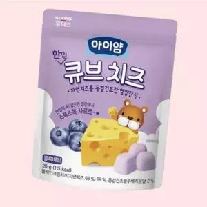 후드티 후드 후디 티셔츠 상의스 아이얌 한입 큐브치즈 블루베리 20G 4751726