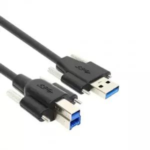 USB3.0 AM BM 락케이블 2m