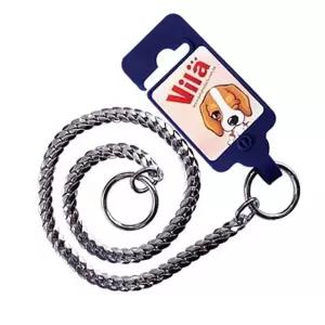 애견 크롬 체인 (7.5mm) 50cm 산책 목 줄 리드 하네스 (W0414FB)