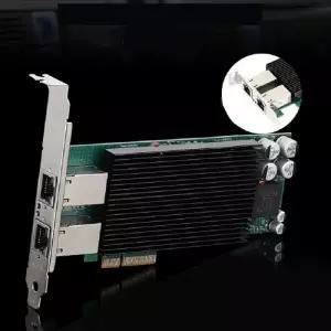 듀얼 기가비트 PCI Express 슬림겸용 랜카드 포트