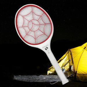 삼정 전기모기채 레드 특대형 KC인증 전자모기채 파리채 퇴치