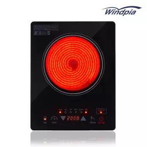 주방가전 1인가구 터치식 안전 잠금기능 1구 하이라이트 전기레인지 보조 전기 렌지 WHI-700
