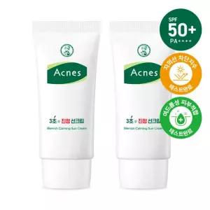 [아크네스] 3초 진정 선크림 SPF 50+ PA++++ 50g x2개