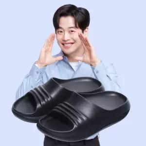 엑스솔 X-33 리커버리 기능성 슬리퍼 모던블랙
