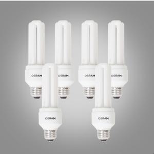 볼전구 OSRAM 컴팩트 형광램프 20W 6개입 N1