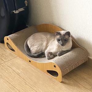 도트캣 라이트 우디 빅소파 고양이 스크래쳐 60cm