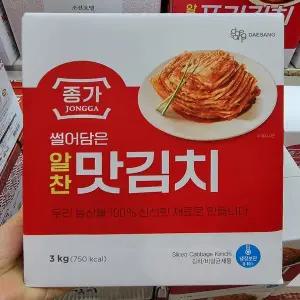 [글로벌푸드]트레이더스 종가집 알찬 맛김치 3kg