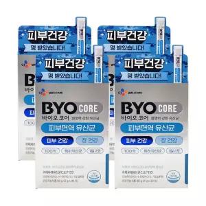 바이오코어 피부면역 유산균 2g x 30포 4개