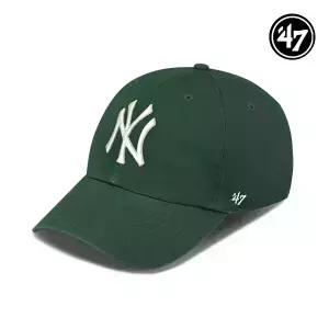 47브랜드 뉴욕 양키스 NY 빅로고 MLB 엠엘비 볼캡 야구 모자 다크 그린 B-RGW17GWS-DG