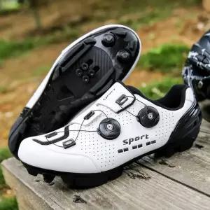 자전거신발 Mtb 사이클링 스니커즈 남성용 산악 자전거 부츠 클립온 페달 SPD
