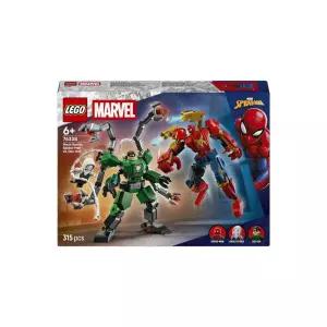 레고 슈퍼히어로 Marvel 76338 로봇 전투: 스파이더맨 대 닥터 옥토퍼스