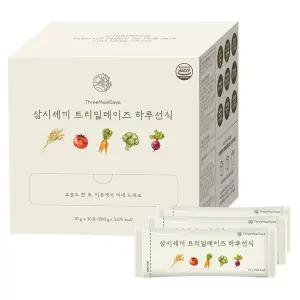트리밀데이즈 삼시세끼 하루선식 30p 900g 1개 식사 외식 정식 중식 집밥 즉석요리