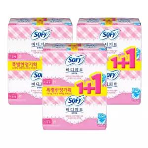 소피생리대 볼록맞춤 중형 24p+24p 3개