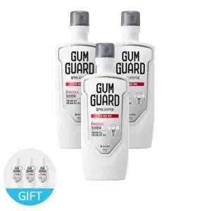 검가드 오리지널 750ml 3개 + 휴대용 100ml 3개 세트구성 / 임플란트 잇몸케어 충치예방 구강청결세트