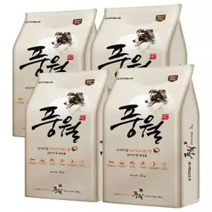 천하제일사료 풍월 20kg(5kgX4개) 전연령 소형견 강아지 사료