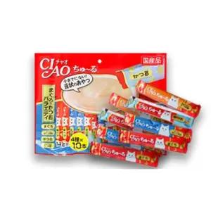 아기 고양이 츄르 길냥이 간식 40개입 파우치 펫츄릅 고양이추르 펫간식