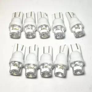 번데기전구 10개 차량용 조명 T10 LED 194 168 SMD W5W Led 화이트 웨지 측면 전구 램프 12V 주차 외부 클