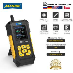 AUTOOL ND300 가이거 카운터 핵 방사선 검출기 선량계, X, γ, β 선 방사능 테스터, 사운드 알람 라디오미