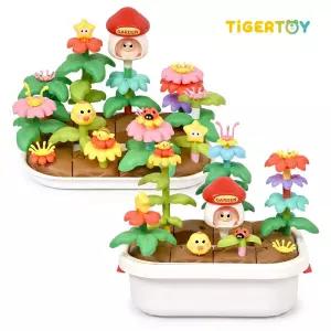 해피플라워가든190p /꽃블록/꽃모양블록