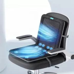 선풍기 방석  냉풍 시트 사무실 차량 시원한  통풍 usb 게이밍 사무실 쿨링 자동차
