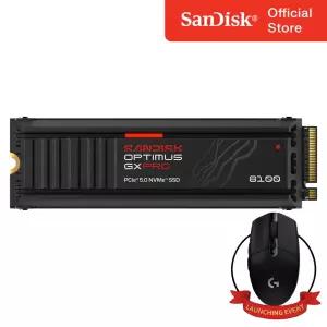 [샌디스크]SANDISK Optimus GX PRO 8100 NVMe SSD - 1TB 히트싱크