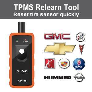 자동차 TPMS 리셋 도구 EL50448 타이어 압력 모니터링 시스템 GMC 오펠 뷰익 쉐보레 캐딜락 새턴 사브용 재