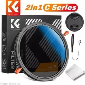 KF Concept ND CPL 2in1 필터 3782mm 가변 다기능 VND C 시리즈
