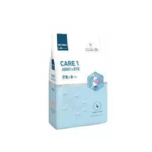 네츄럴랩 케어1 강아지 사료 2kg 관절+눈 반려견 유기농 기능성 사료