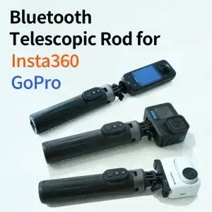 인스타360 셀카봉 X3 X4 X5 Ace 2 GO 3S 블루투스 리모컨 미니 삼각대 연장봉에