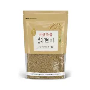 저당곡물 돼지감자 현미 2kg