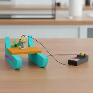 유선 RC 스크류 보트 모형 리모콘 경주 배 리모컨조종 DIY 배모형 만들기 유선조종