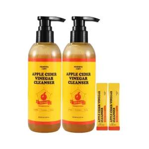 (2-1)마미케어 애사비 클렌저 200ml 2개+파우치2매