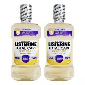 리스테린 토탈케어 검케어 마일드 750ml X 2개