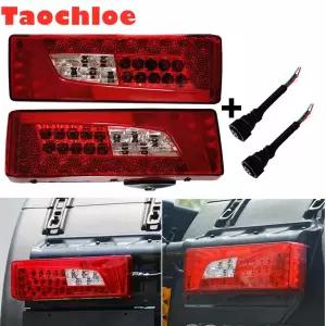 화물차작업등 써치라이트 해루질 Scania 트레일러 테일 라이트OE 용 트럭 미등 RH LH 24V LED 조합 후면 램