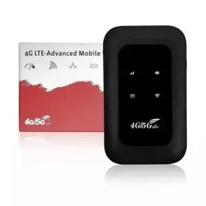 SIM 카드 슬롯이 있는 고속 미니 라우터 RV 여행 휴가 캠핑 원격 지역을 위한 무선 핫스팟 WiFi 모바일
