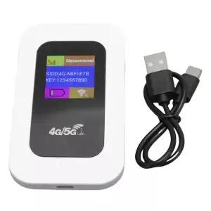 휴대용 WiFi 라우터 모바일 핫스팟 장치 300Mbps 고속 4G 5G 포켓 무선 네트워크 여행 캠핑