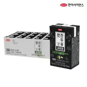 한미 더진한 서리태 무가당 두유 99.9 140ml, 24입