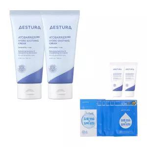 [본사직영] 에스트라 아토베리어365 하이트로 수딩크림 80ml 2개 + 클렌징폼30g 2개