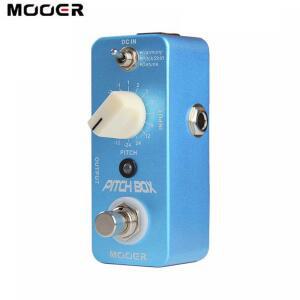 MOOER 피치 박스 컴팩트 이펙트 페달 하모니 시프트 Detune 3 모드 True Bypass 기타 액세서리