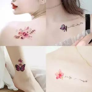 타투 스티커 10종 디자인 세트 F_3 문신 헤나 레터링타투스티커 (WC8CB9E)