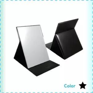 고품질 ST-453(L) 휴대용접이식 거치대 탁상거울/손거울 판촉거울 (W12B979)