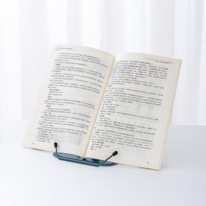 간단한 금속 독서대, 안정적이고 접이식이며 조절 가능한 책꽂이, 휴대용 악보대