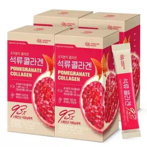 대상웰라이프 초저분자 석류콜라겐300g (20gx15포) 4박스