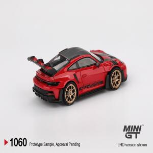미니GT 1/64 포르쉐 911 (992) RS 와이사치 패키지 가드 MGT01060-CH 자동차 합금 다이캐스트 메탈 모델 어