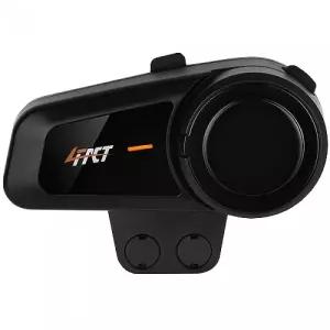 4FACT T1 헬멧 부착형 블루투스 핸즈프리 이어셋 (화이트)