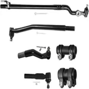 SOSOPART 6pc 세트 전면 서스펜션 키트 외부 내부 타이 로드 엔드 F-350 슈퍼 듀티용 포드 익스커션용 조정