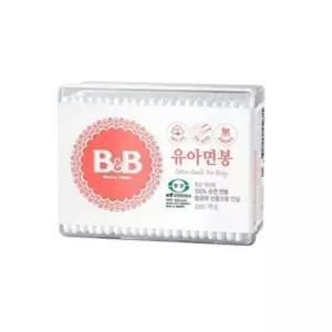 비앤비 유아용 면봉 사각200 유아용 사각200 미용부자재 미용용품샵 (W28AD56)