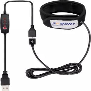 SVBONY SV172 렌즈 히터 워머 듀 240mm 3 기어 레귤레이터 온도 USB 범용 스트립 망원경 카메라용